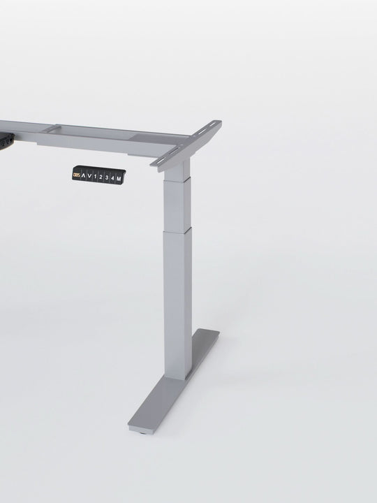 AUM WORLD_PIEDS DE BUREAU REGLABLE EN HAUTEUR_ADVANCED_GRIS_DETAIL