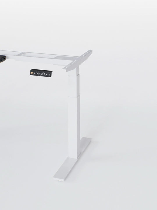 AUM WORLD_PIEDS DE BUREAU REGLABLE EN HAUTEUR_ADVANCED_BLANC_DETAIL