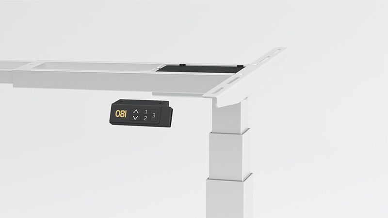 Console de commande bureau Assis Debout Tekno 3 mémoires 2 prises USB