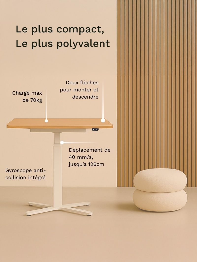 Bureau Assis Debout MINI PLUS AUM WORLD