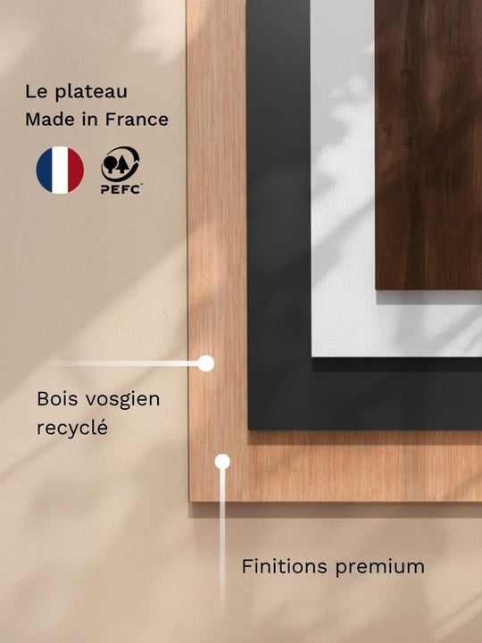 Plateau de bureau Assis Debout MINI PLUS AUM WORLD Made in France