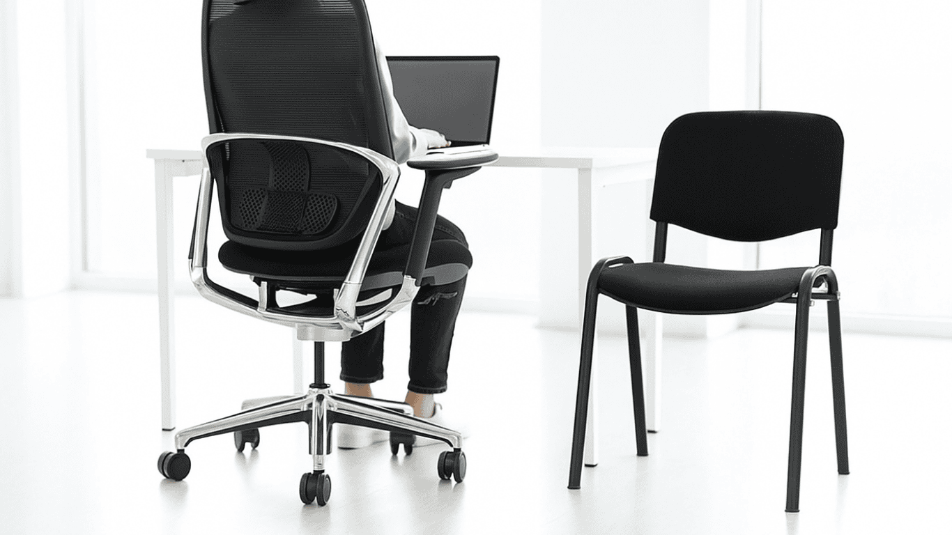 Quelle est la différence entre une chaise ergonomique et une chaise normale ?