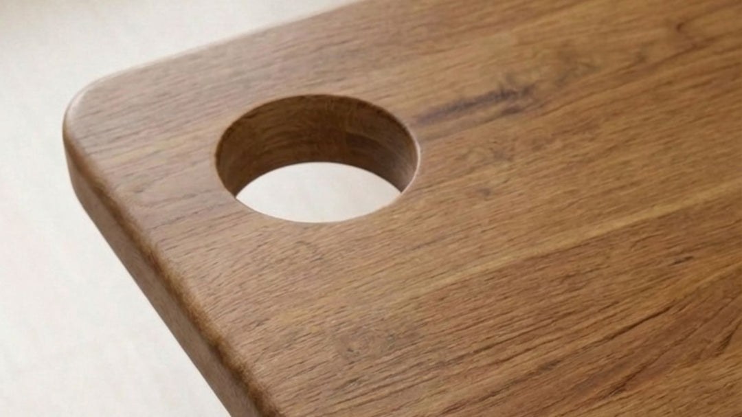 Est-ce que les plateaux de bureaux AUM WORLD résistent aux rayures, aux tasses chaudes et au nettoyage fréquent ?