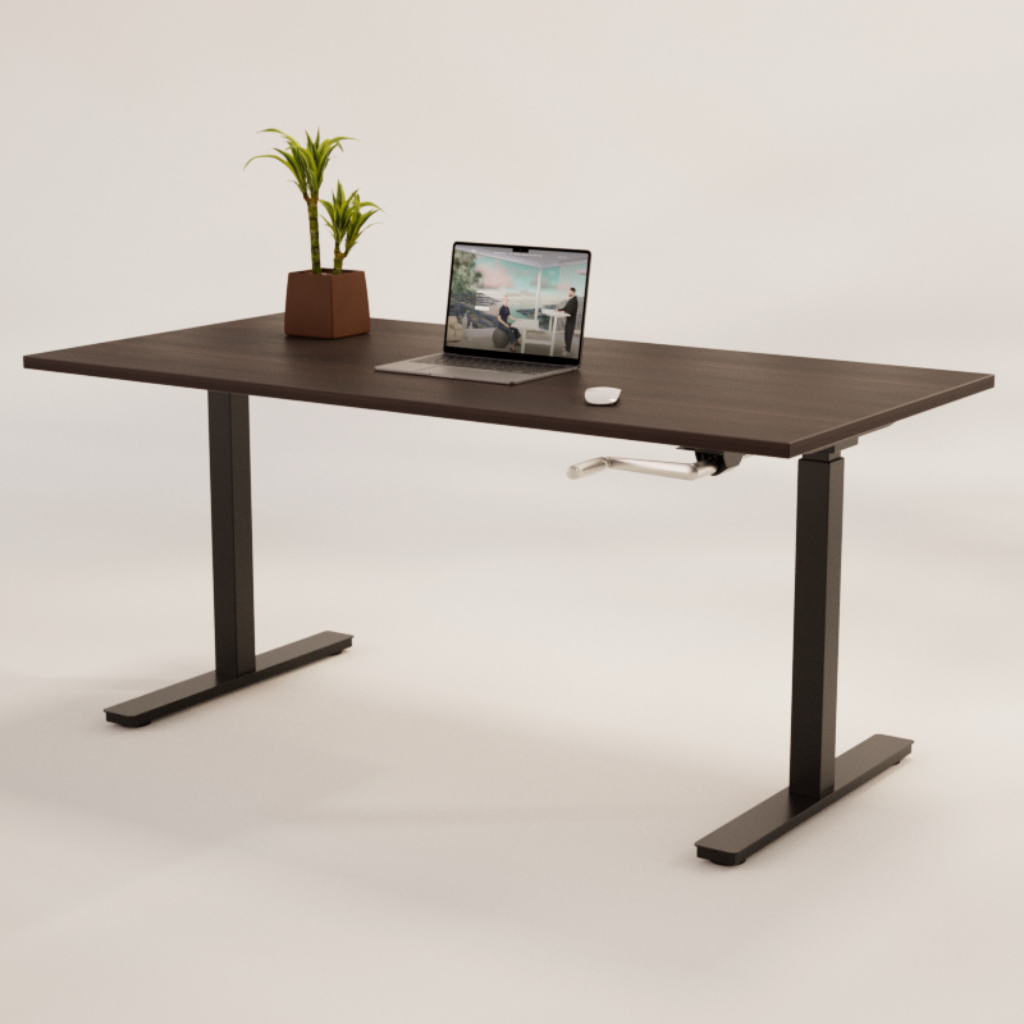 Un nouveau bureau Assis Debout manuel chez AUM WORLD !