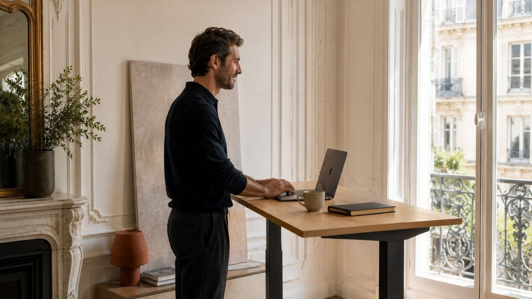 Quel bureau Assis Debout choisir quand on est indépendant et qu'on travaille de chez soi à temps plein ?