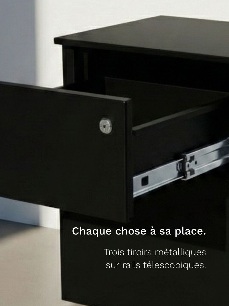 Caisson de Bureau en métal avec Tiroirs 
AUM WORLD