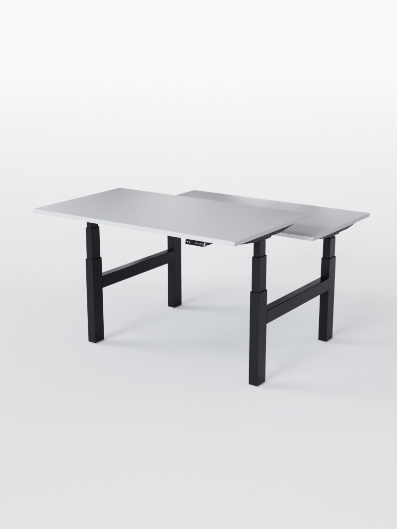 AUMWORLD_BenchReglableElectrique2PostesdeTravail_PortsUSBA_C_BLACK_WHITE_WIDE
