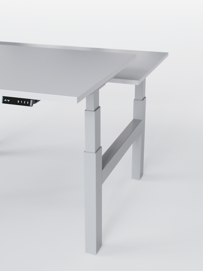 AUMWORLD_BenchReglableElectrique2PostesdeTravail_PortsUSBA_C_GREY_WHITE_CLOSE