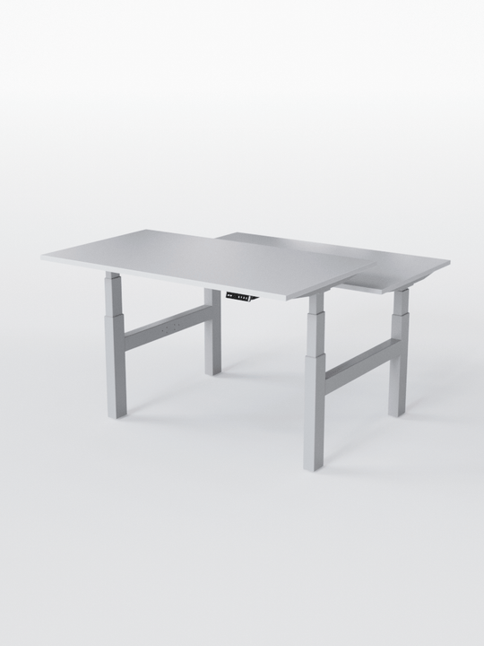 AUMWORLD_BenchReglableElectrique2PostesdeTravail_PortsUSBA_C_GREY_WHITE_WIDE