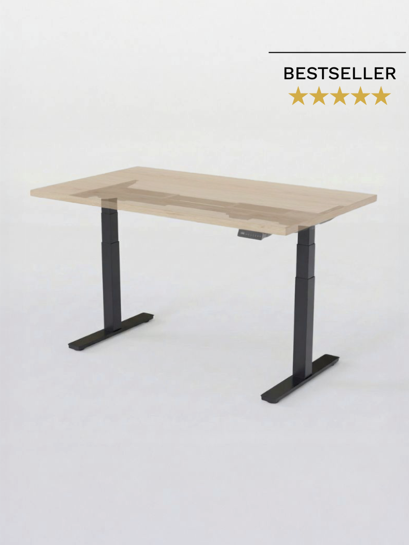 Advanced Go | Pieds de Bureau Électrique Réglable en Hauteur, Ports USB A & C