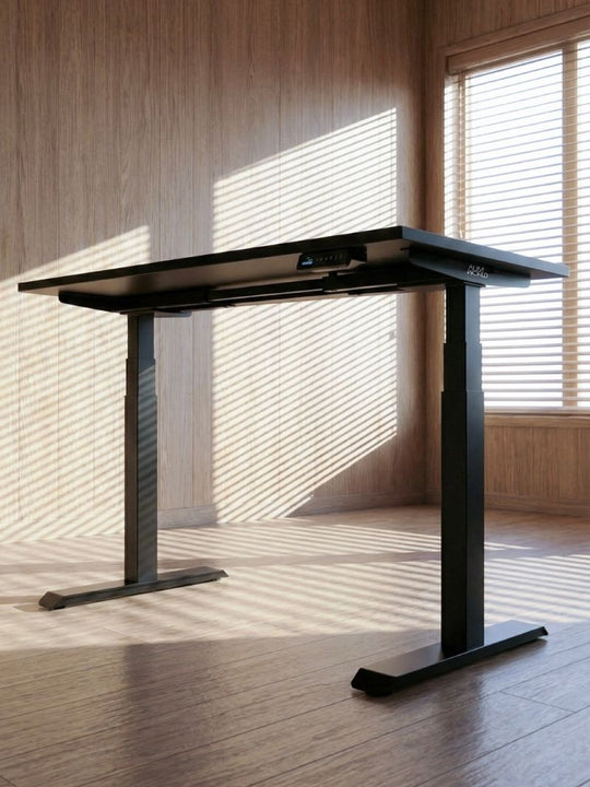 AW_Advanced Pro - Plateau Essential | Bureau Assis Debout Électrique, Hautes Performances_Vue latérale