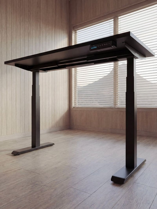 AW_Advanced Pro - Plateau Essential | Bureau Assis Debout Électrique, Hautes Performances_Vue de dessous