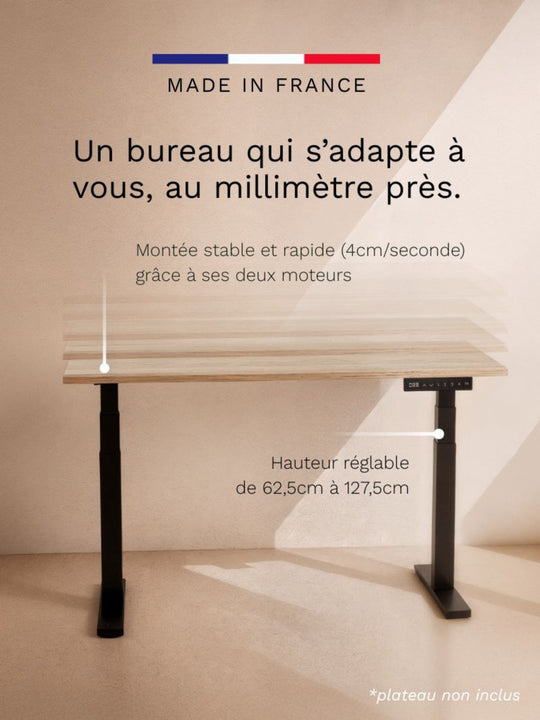 Pieds de Bureau Électrique Réglable en Hauteur | Advanced
