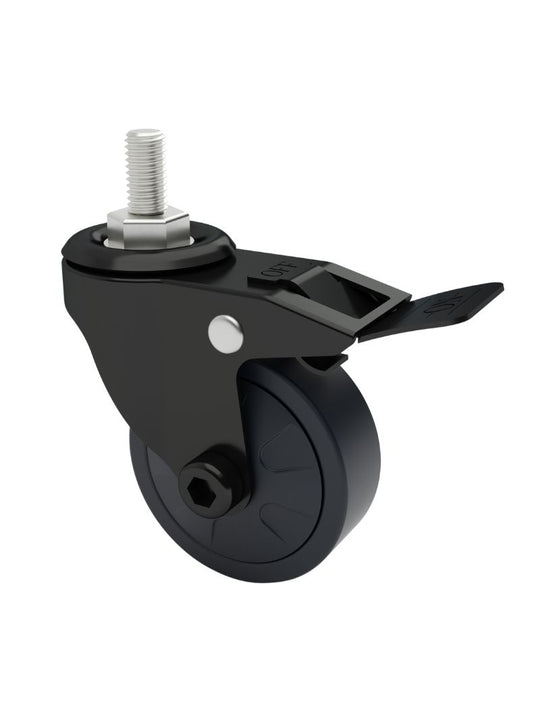 AW_Kit 4 Roulettes Pivotantes avec Frein 50mm pour bureau Assis Debout_02