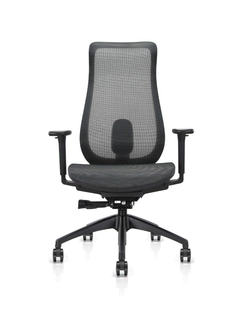 AW_CHAISE ERGONOMIQUE DE DIRECTION VECTURA_BLANC_SANS APPUI-TETE_VUE FACE