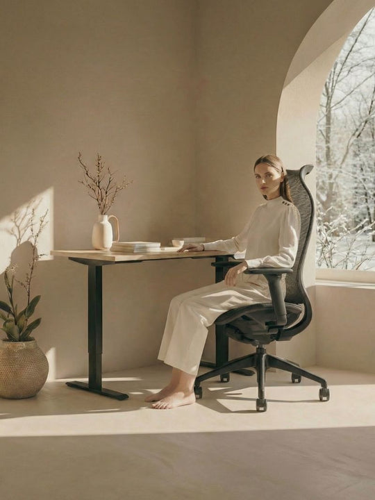 Chaise de bureau LINEO par AUM WORLD, chaise de bureau design