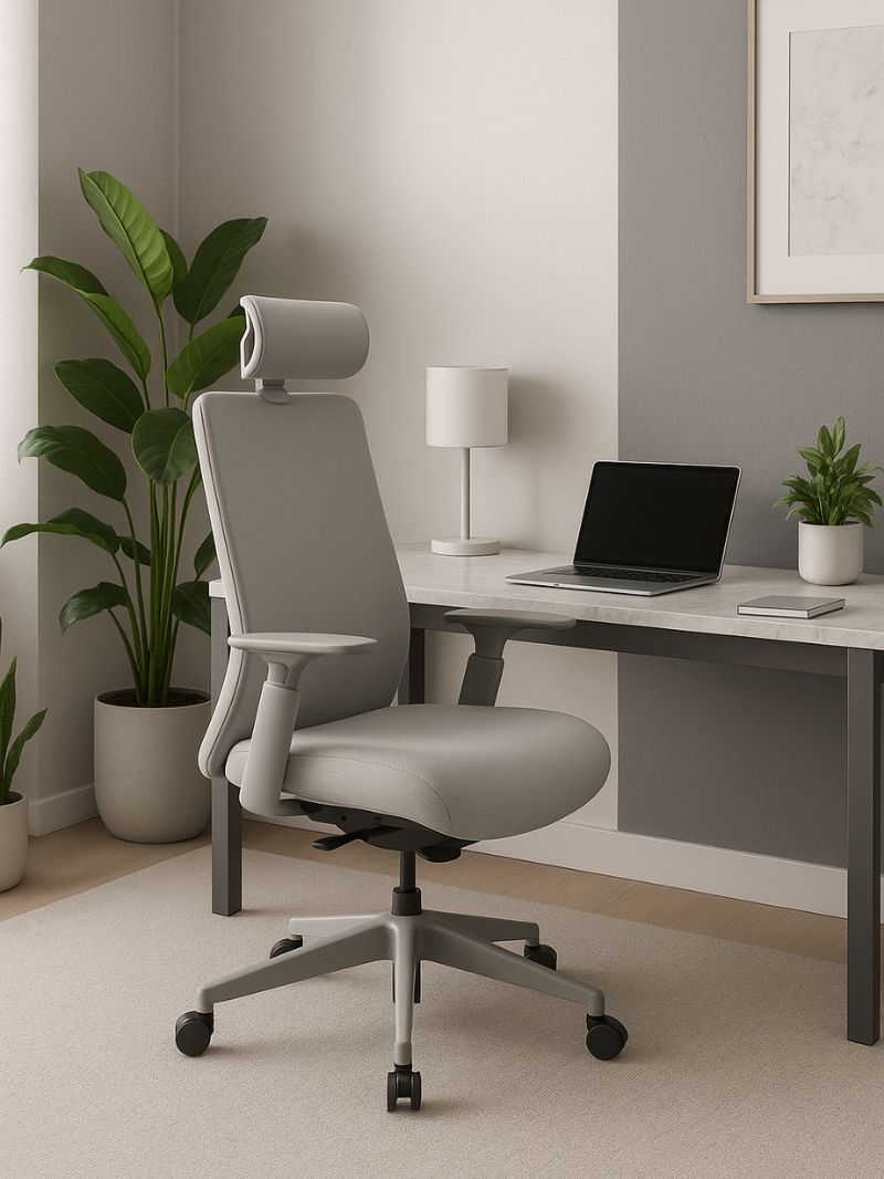 AW_CHAISE ERGONOMIQUE LUNO_GRIS_AVEC APPUI-TETE_VUE EN SITUATION