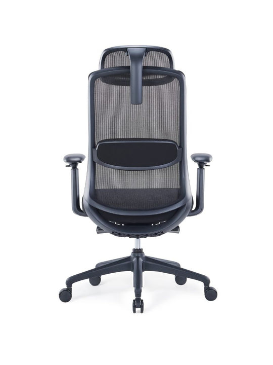AW_MODULO-1_CHAISE ERGONOMIQUE DE BUREAU AVEC APPUI-TETE_VUE DE DOS