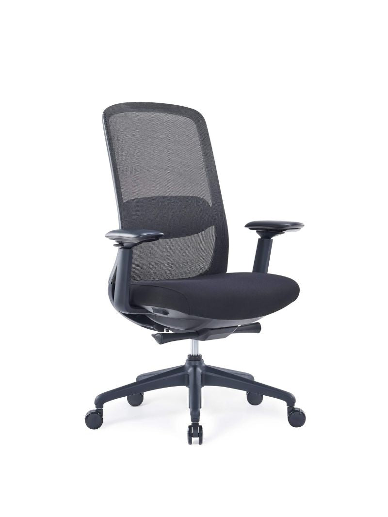 AW_MODULO-1_CHAISE ERGONOMIQUE DE BUREAU SANS APPUI-TETE_VUE LATERALE