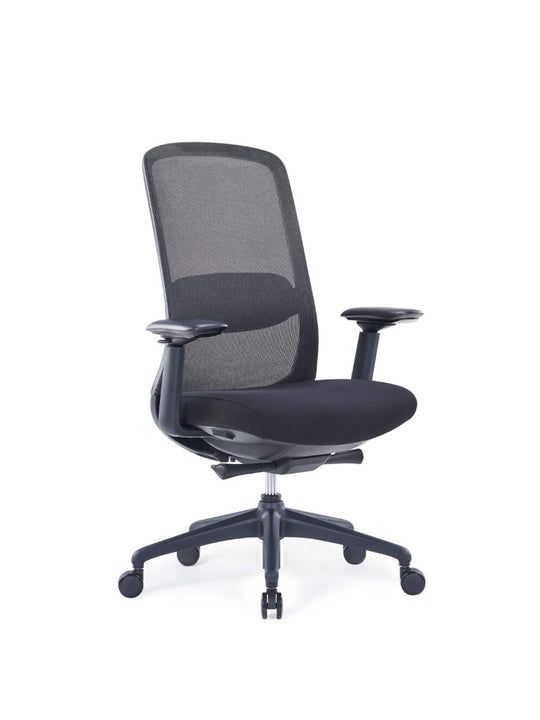 AW_MODULO-1_CHAISE ERGONOMIQUE DE BUREAU SANS APPUI-TETE_VUE LATERALE