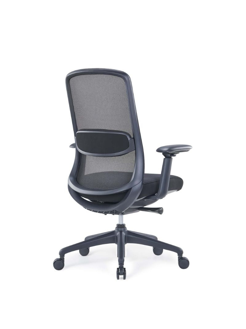 AW_MODULO-1_CHAISE ERGONOMIQUE DE BUREAU SANS APPUI-TETE_VUE DE DOS