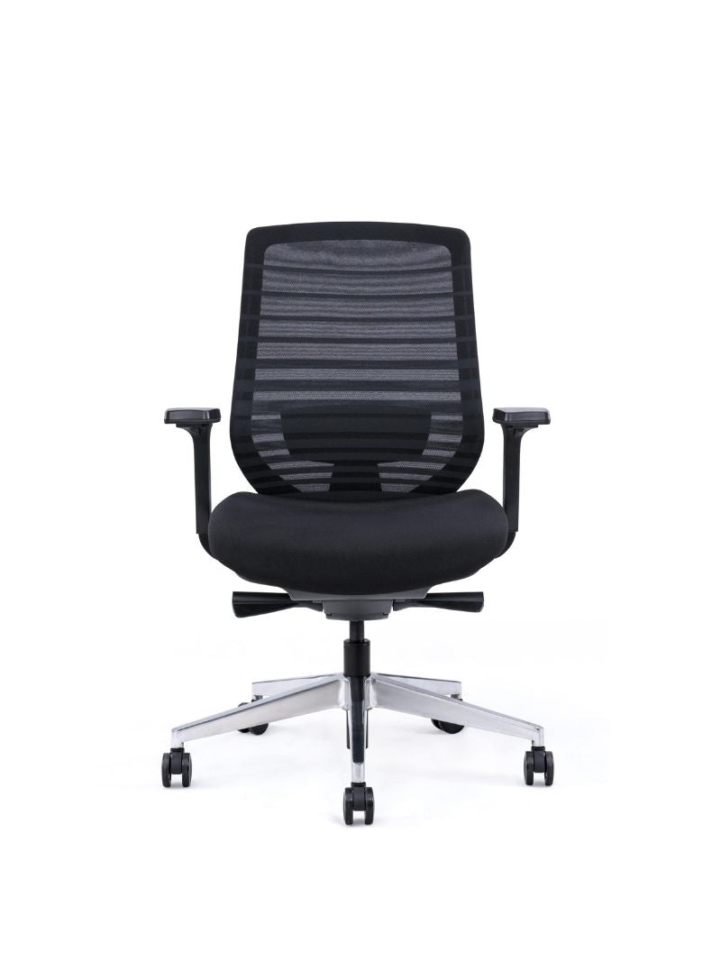 AW_CHAISE ERGONOMIQUE NESTO_NOIR_VUE FACE