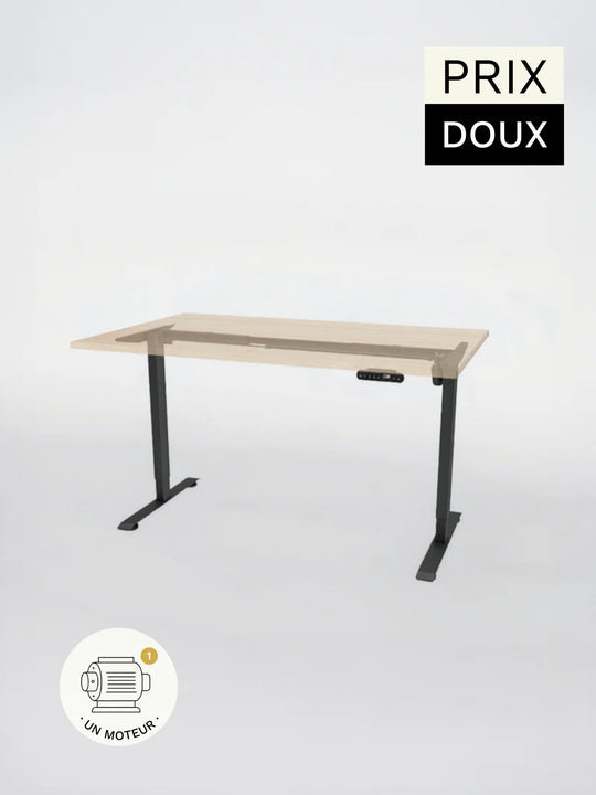 Start 1 | Pieds de Bureau Électrique Réglable en Hauteur - 1 moteur