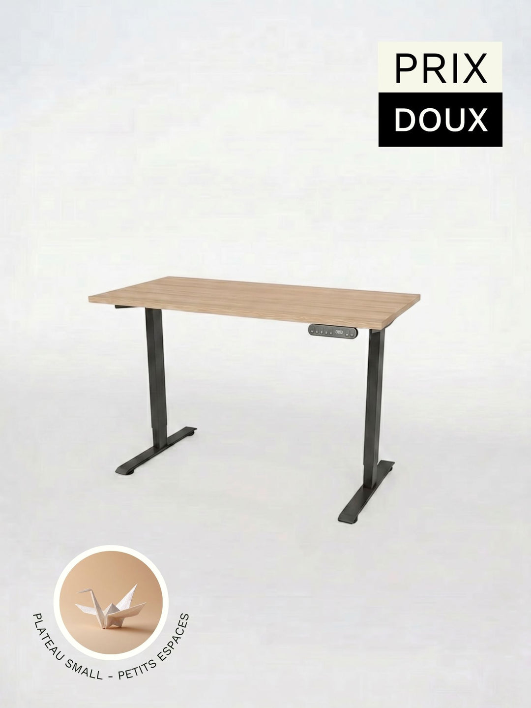 Start 2 - Plateau Small | Bureau Assis Debout Électrique 110x60 ou 120x60