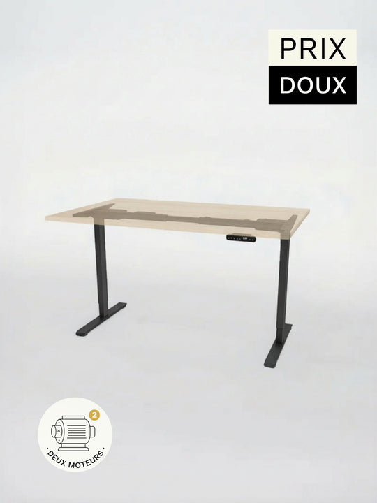 Start 2 | Pieds de Bureau Électrique Réglable en Hauteur - 2 moteurs