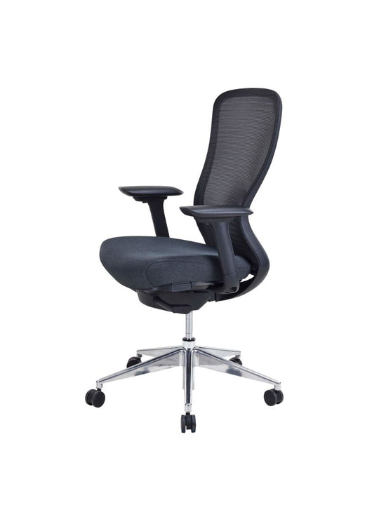 AW_CHAISE ERGONOMIQUE DE DIRECTION ULTIME_GRAPHITE_VUE 3/4 DROITE