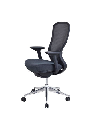 AW_CHAISE ERGONOMIQUE DE DIRECTION ULTIME_GRAPHITE_VUE 3/4 DROITE