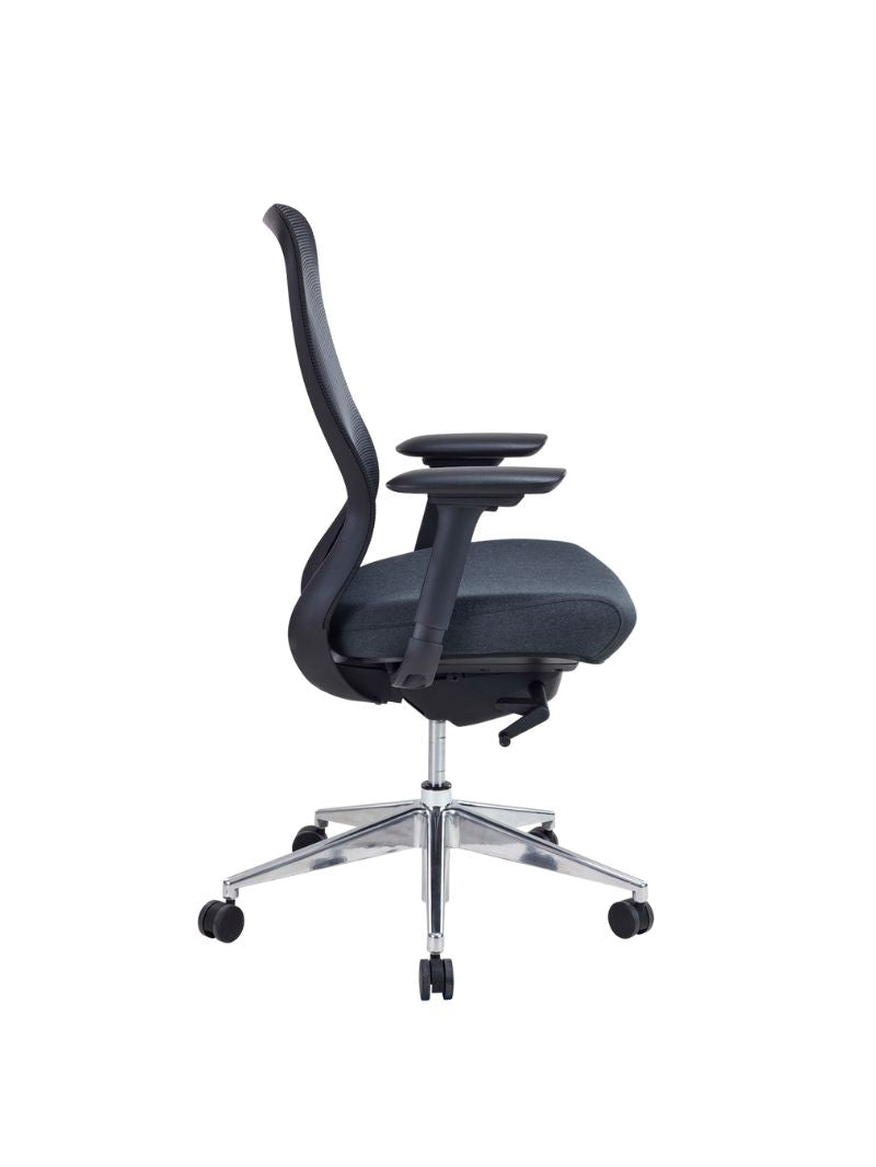 AW_CHAISE ERGONOMIQUE DE DIRECTION ULTIME_GRAPHITE_VUE LATERALE