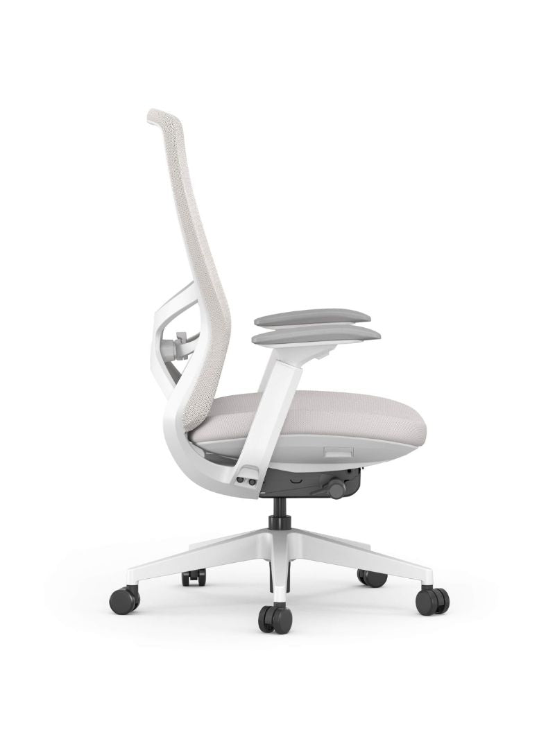 AW_CHAISE ERGONOMIQUE DE DIRECTION VECTURA_BLANC_SANS APPUI-TETE_VUE LATERALE