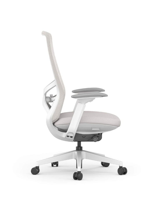 AW_CHAISE ERGONOMIQUE DE DIRECTION VECTURA_BLANC_SANS APPUI-TETE_VUE LATERALE