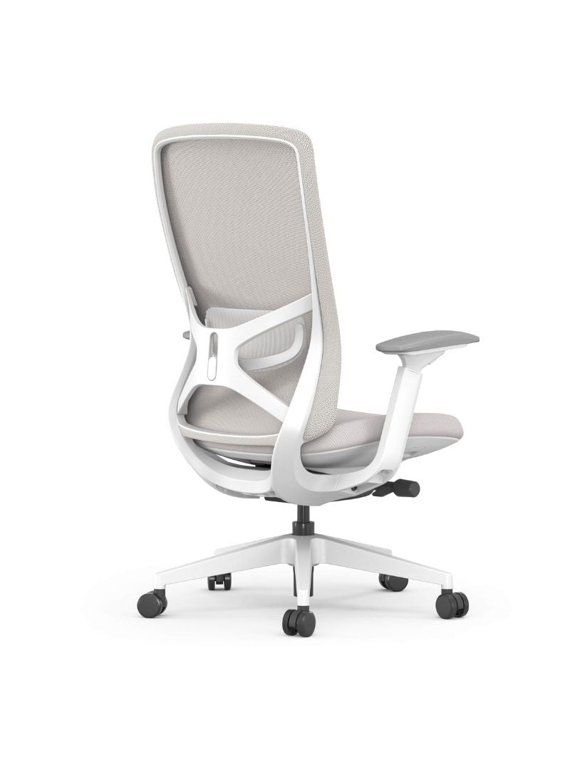 AW_CHAISE ERGONOMIQUE DE DIRECTION VECTURA_BLANC_SANS APPUI-TETE_VUE 3/4 ARRIERE