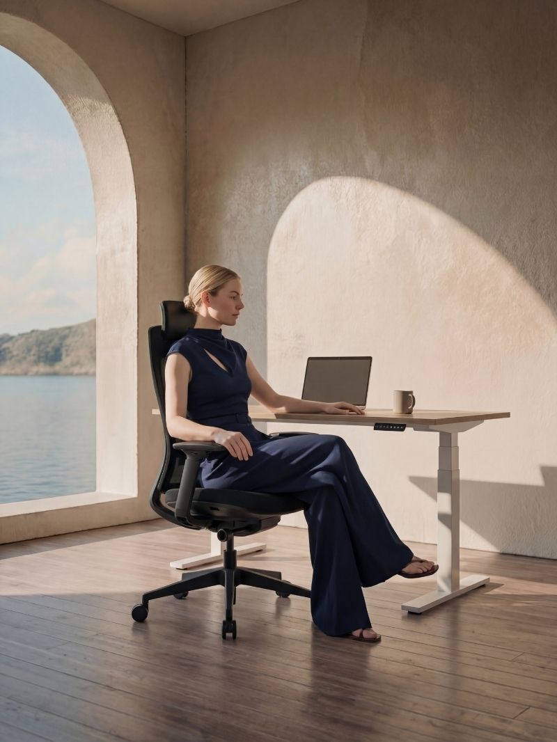 Chaise de Bureau Ergonomique | Synkro_Vue en situation