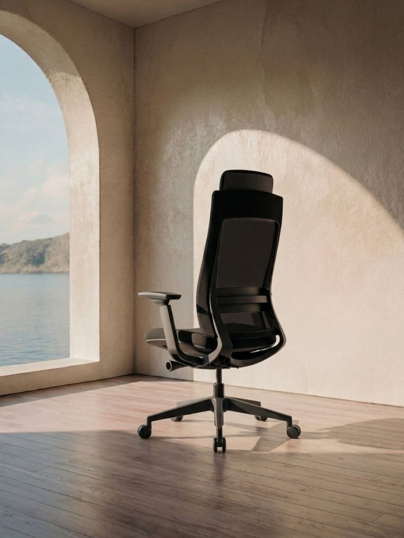 Chaise de Bureau Ergonomique | Synkro_Vue de dos