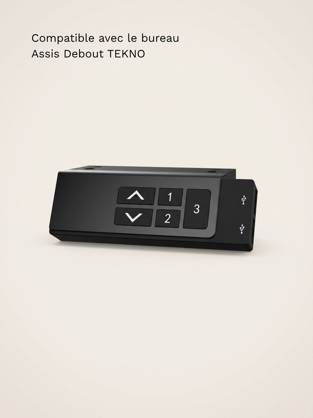 Console de commande pour bureau Assis Debout électrique