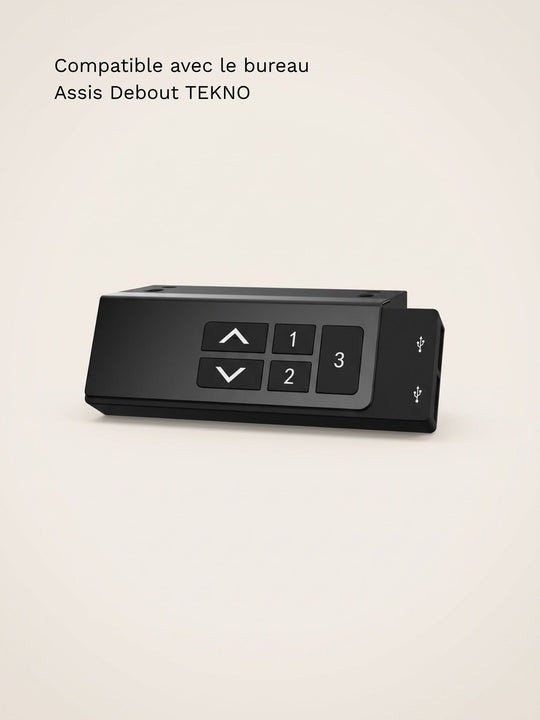 Console de commande pour bureau Assis Debout électrique