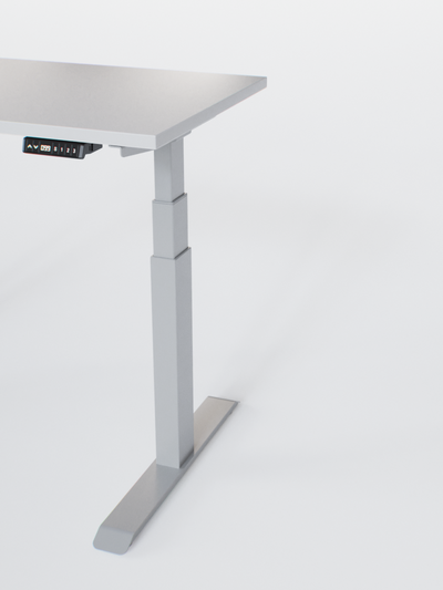 Bureau Assis Debout Électrique 110x60 ou 120x60 - Ports USB A & C | ADVANCED GO - Plateau SMALL