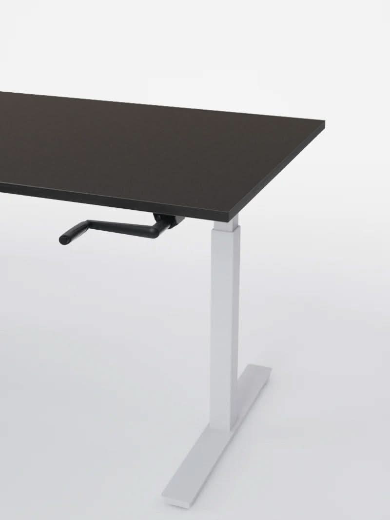Bureau Assis Debout Réglage Manuel | HANDY GO - Plateau ESSENTIAL