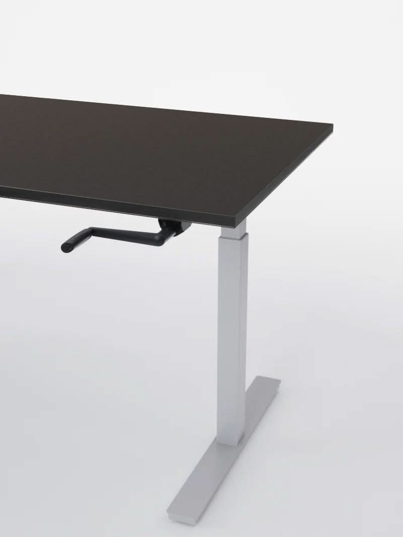 Bureau Assis Debout Réglage Manuel | HANDY GO - Plateau ESSENTIAL