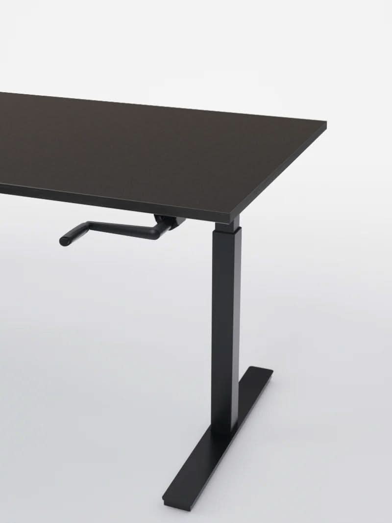 Bureau Assis Debout Réglage Manuel | HANDY GO - Plateau ESSENTIAL