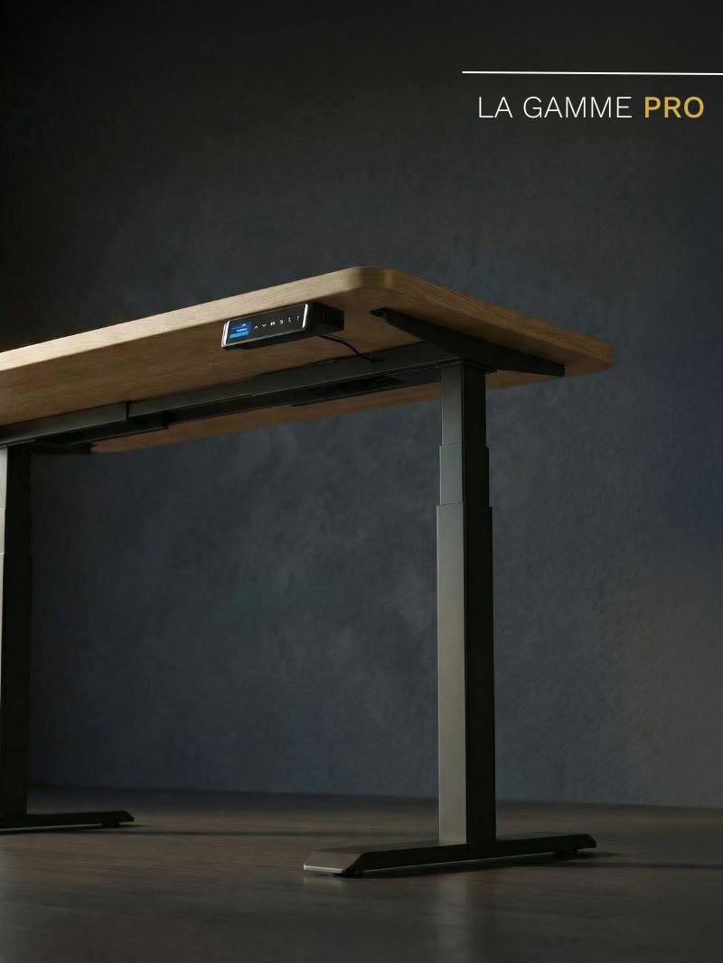 ADVANCED PRO, le bureau Assis Debout le plus puissant du marché