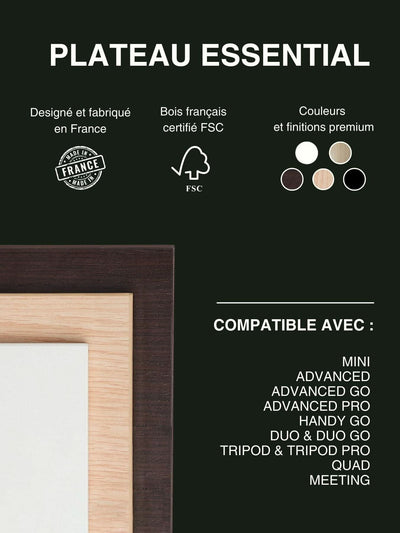 Caractéristiques du Plateau en bois FSC Essential by AUM WORLD