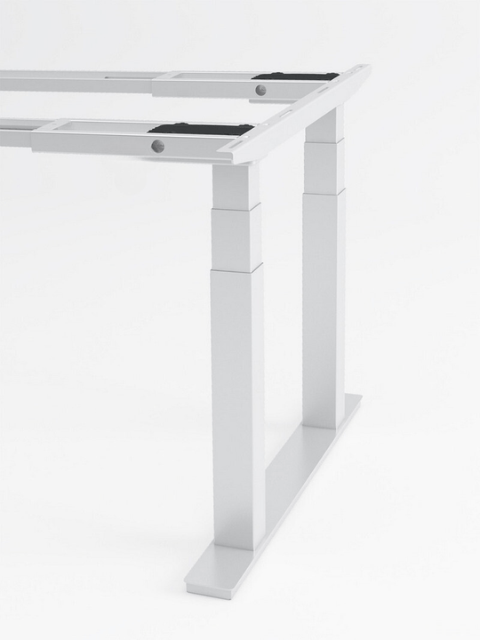 Table_de_Reunion_Reglable_en_Hauteur_Electrique__QUAD_Copyrights_AUM_WORLD_02_Pietement_blanc_sans plateau_zoom