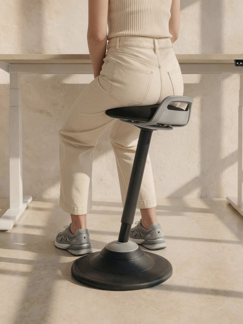 Tabouret Ergonomique à Balancement | Ergostool_Basculement