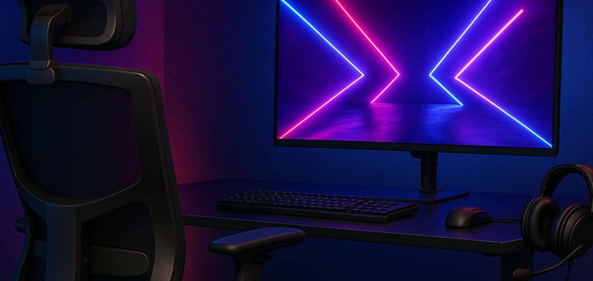bureau et siège de gaming AUM WORLD