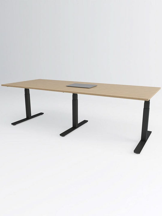 AUM WORLD_bureau_meeting_noir_plateau_bois_clair_