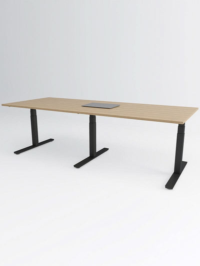 AUM WORLD_bureau_meeting_noir_plateau_bois_clair_